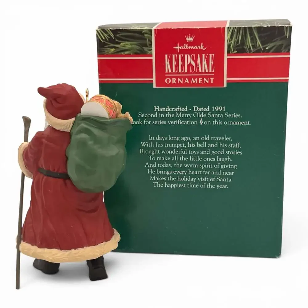 Hallmark Ornament: 1991 Merry Old Santa